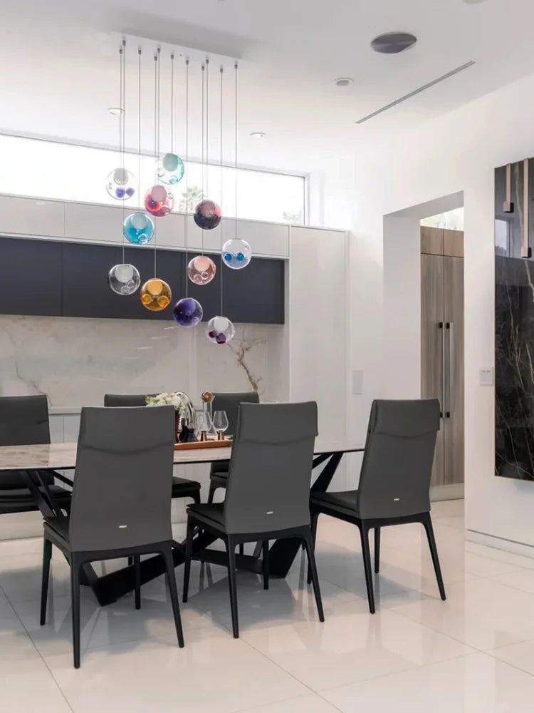Lustre Design LED — Verre — 01 1 ampoule