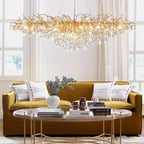 Lustre Araignée Design — Cristal — Rond 100cm