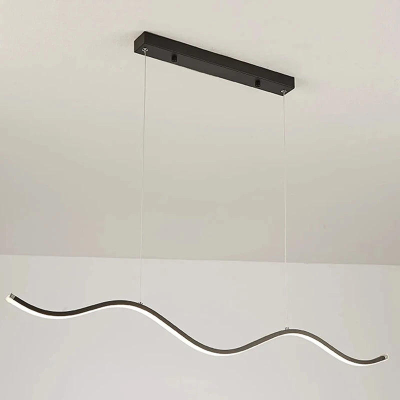Lustre Nordique Blanc — Salle à Manger