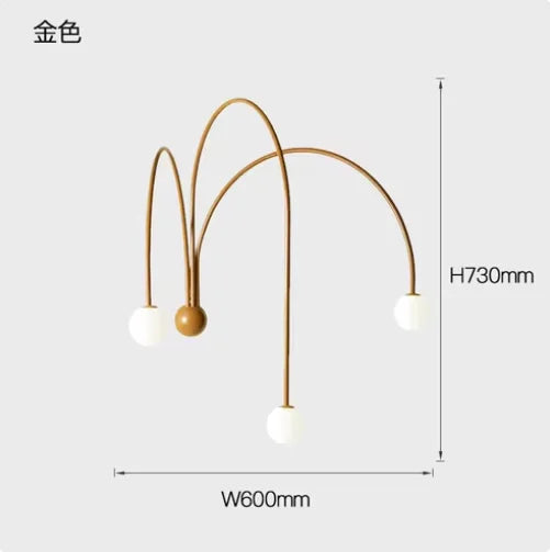 Lustre Contemporain — Plafonnier Boule Moderne