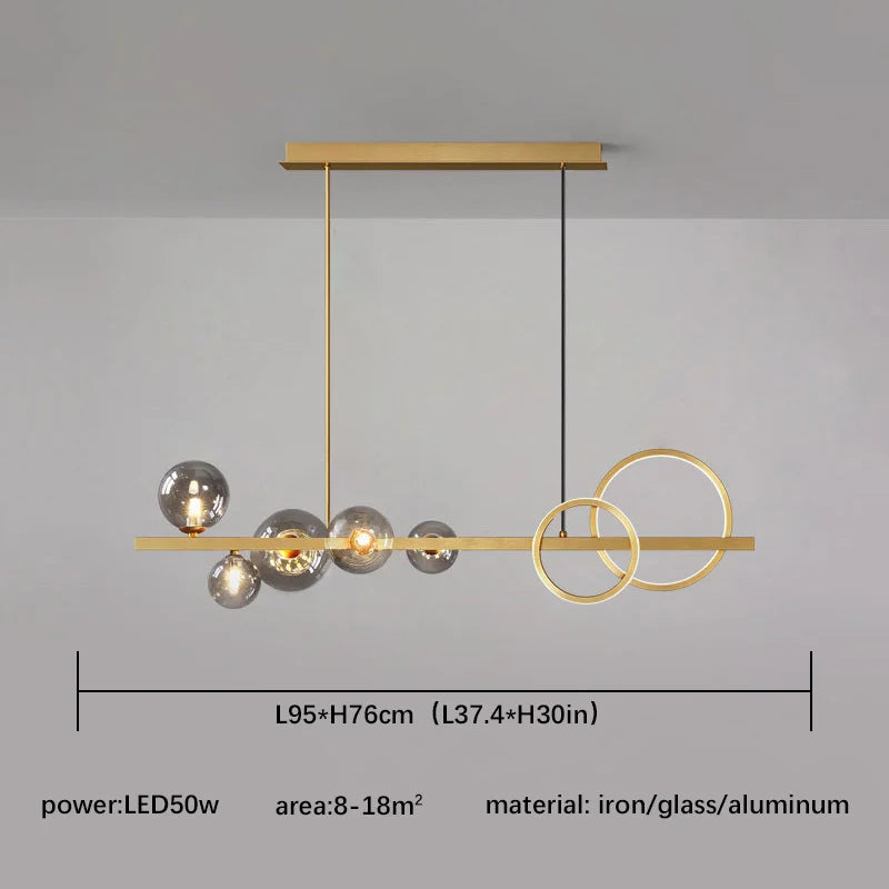 Lustre Industriel Noir