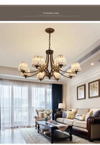 Lustre Salon Moderne — Plafonnier LED Cristal