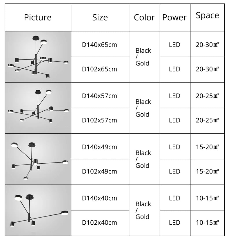 Lustre Chambre Ado — Noir