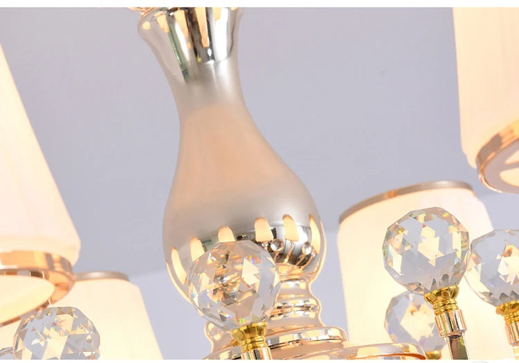 Lustre Luxe Cristal — Salon
