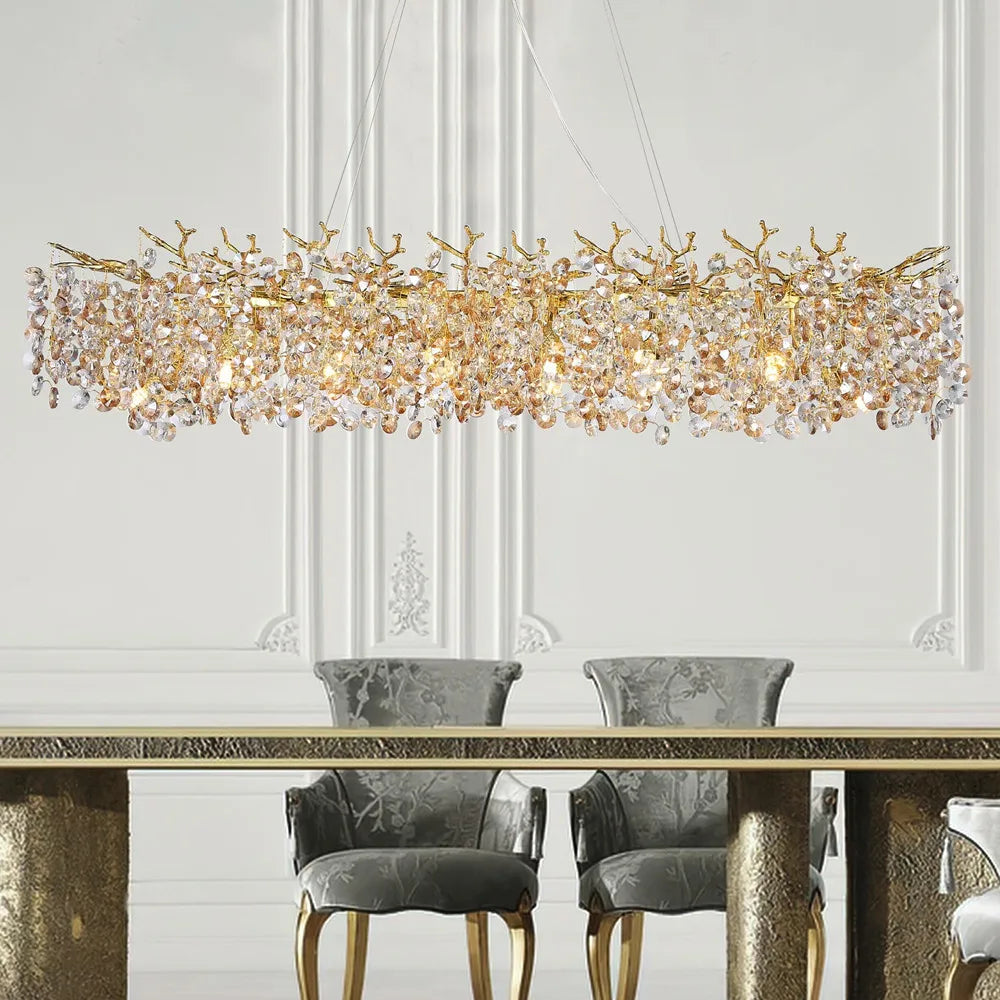 Lustre pour Salle à Manger — Cristal