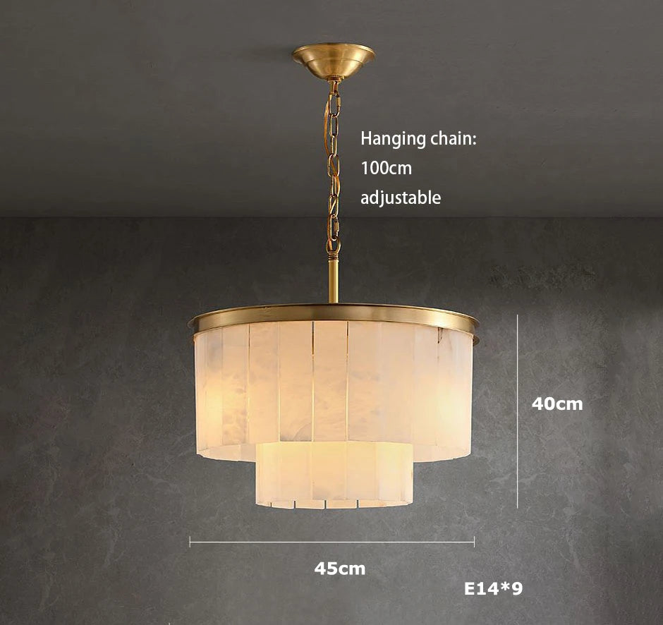 Lustre Tendance Salon — Marbre