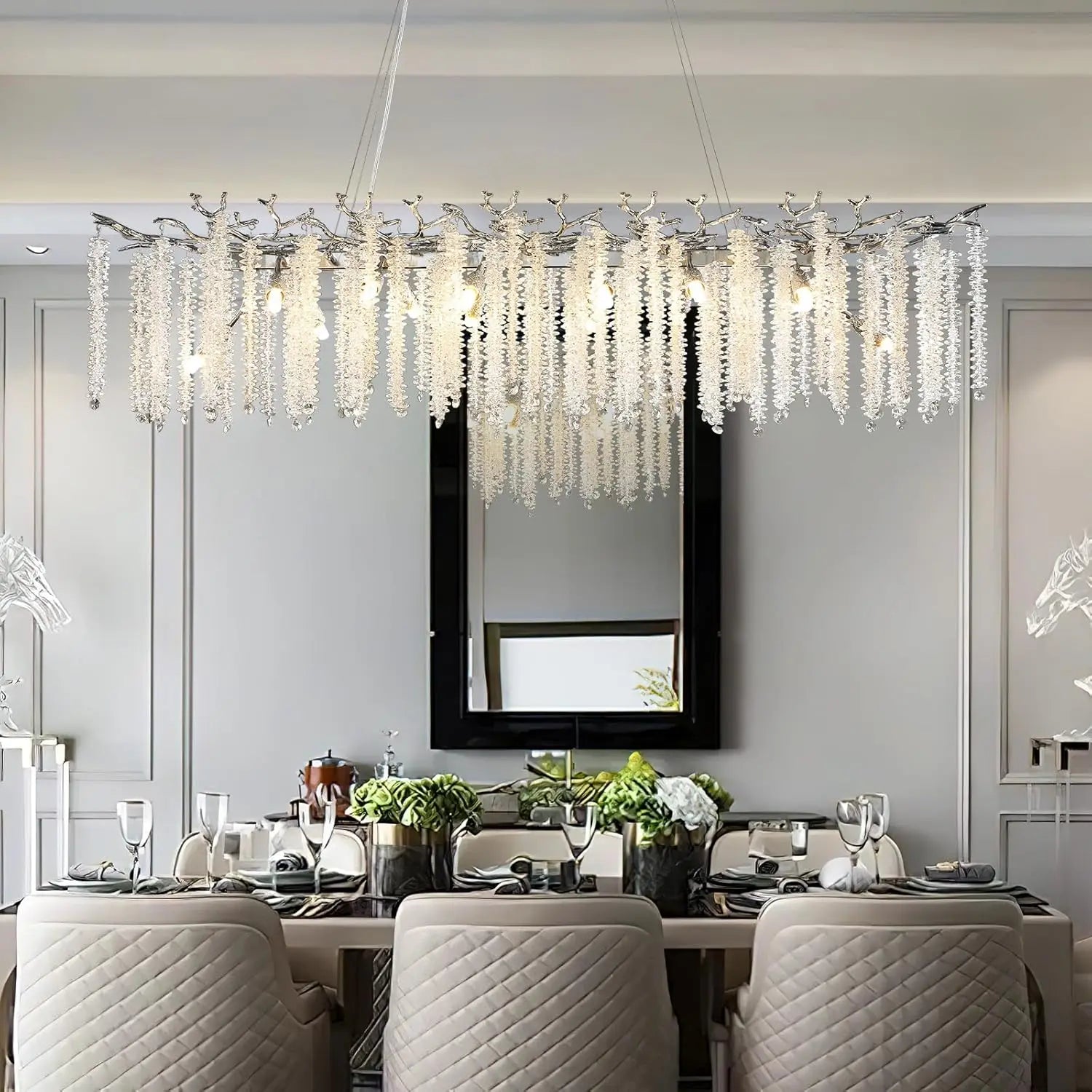 Lustre Cristal Salon