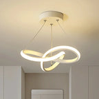 Lustre Nordique LED Design — Simple Créatif — Salon Chambre et Couloir