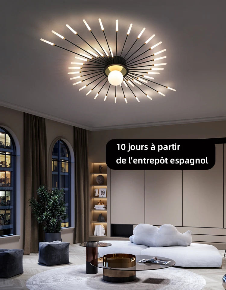 Lustre Blanc Moderne