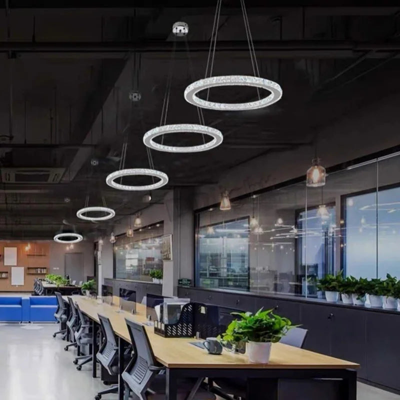 Lustre Cristal Moderne