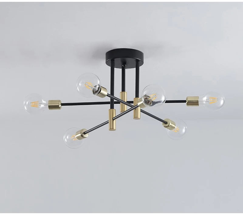 Lustre Salon Industriel