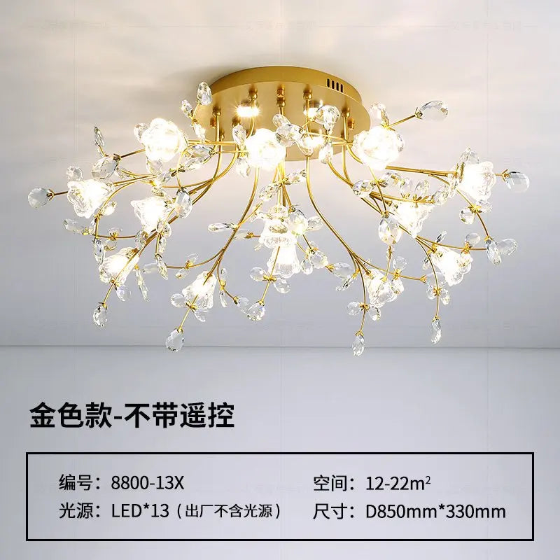Lustre en Cristal Pas Cher — Nordique