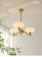 Lustre Vintage Industriel — Verre