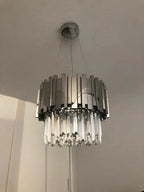 Lustre Cristal Design — Moderne — Oval 150cm