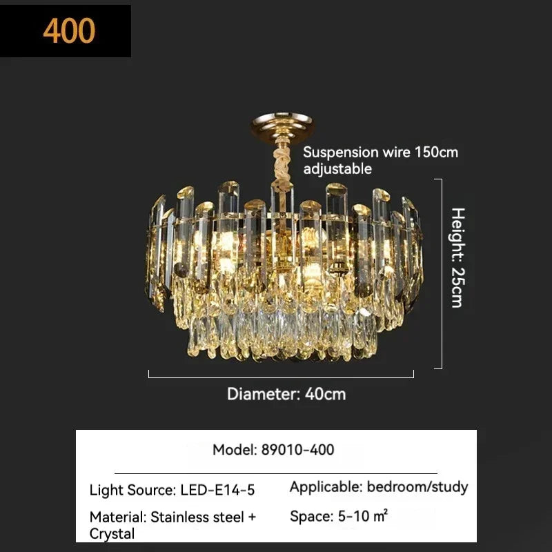 Lustre Luxe Doré