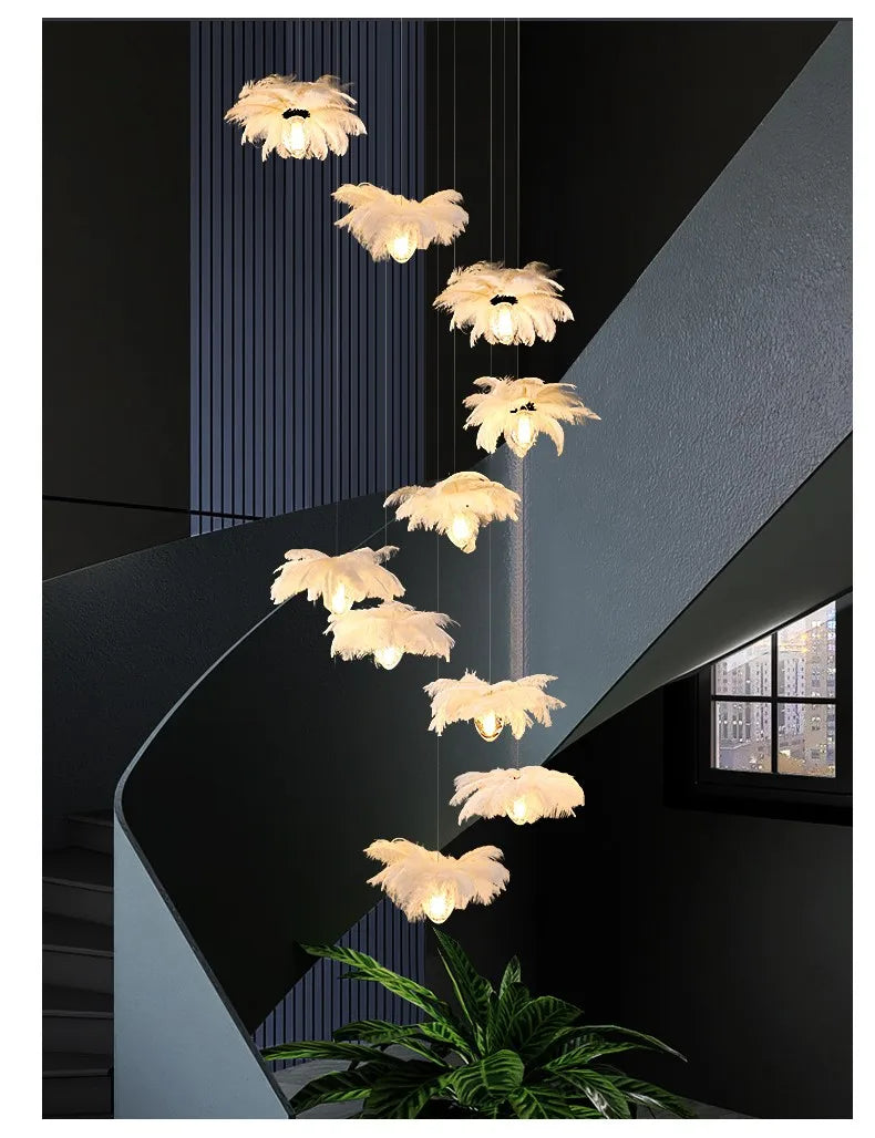Lustre Contemporain — Moderne — 5 ampoules