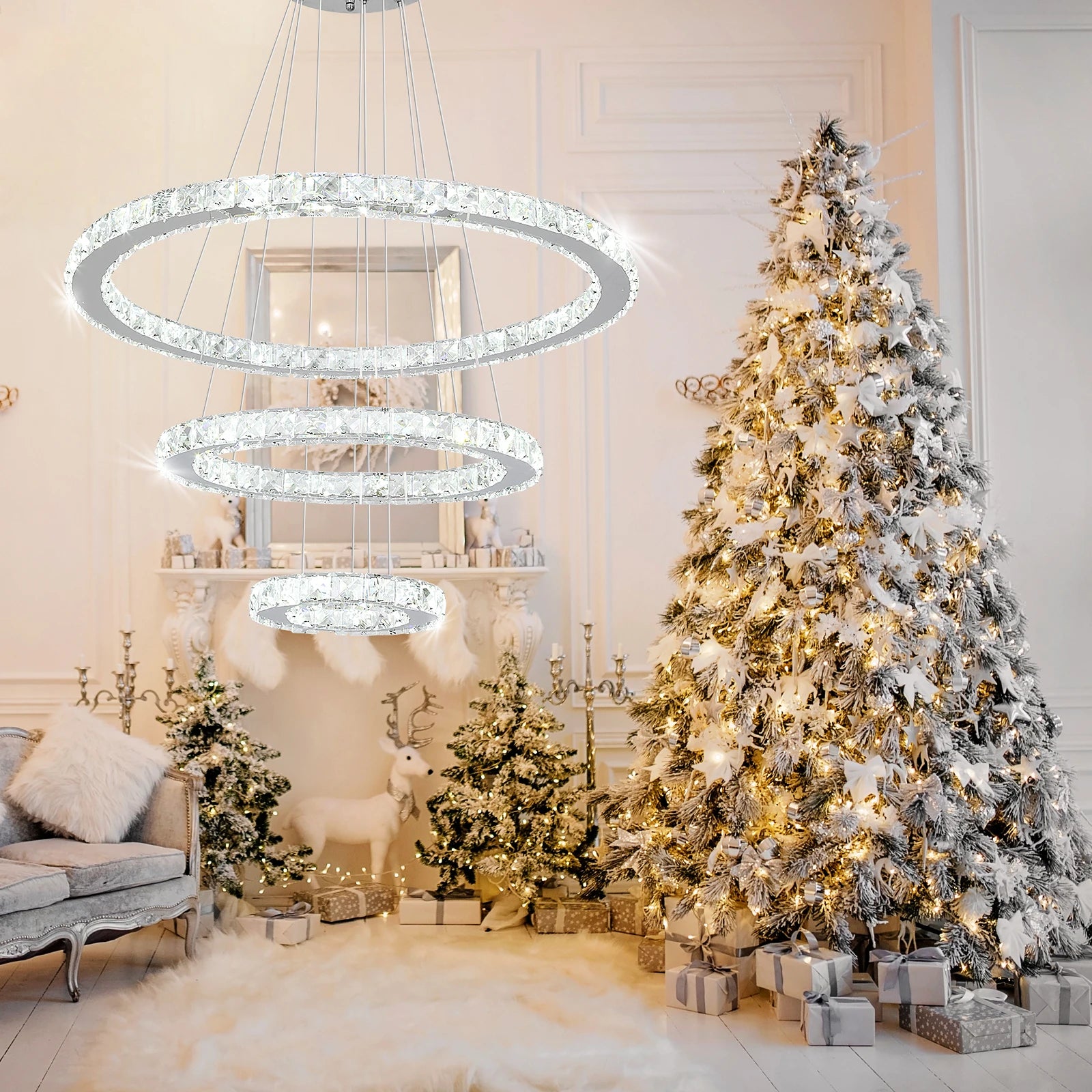 Lustre Cristal Pampilles