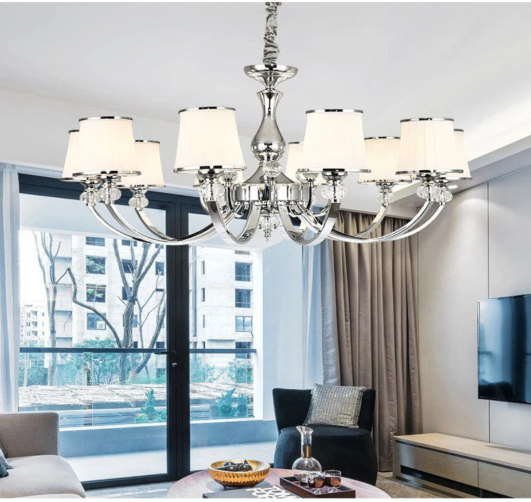 Lustre Luxe Cristal — Salon