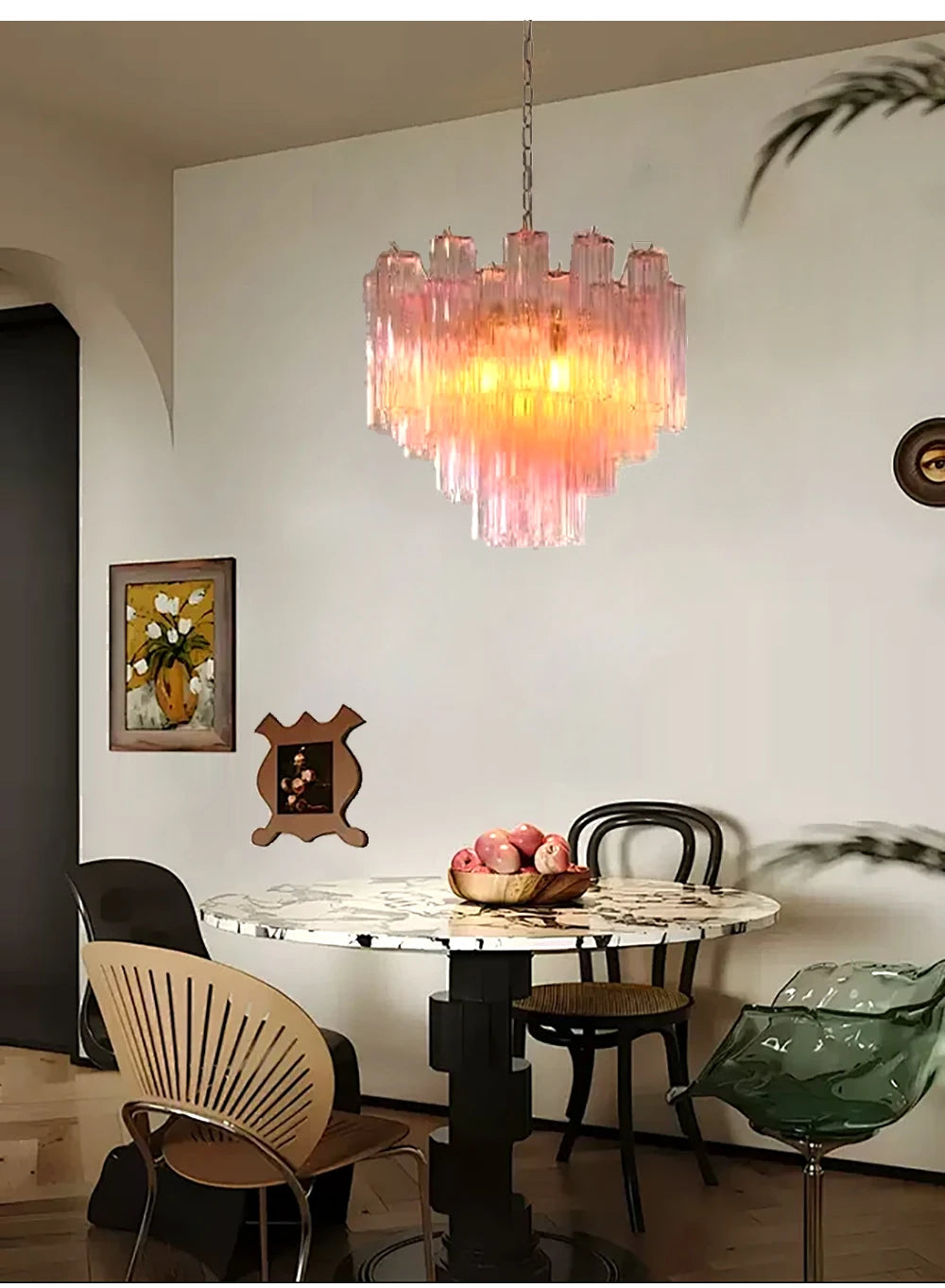 Suspension Verre Design — Salon
