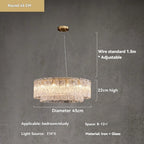 Lustre Moderne Design — Verre