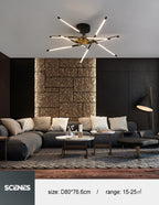 Lustre Cuisine Industriel — Plafonnier Nordique Design