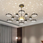 Lustre Moderne LED — Blanc