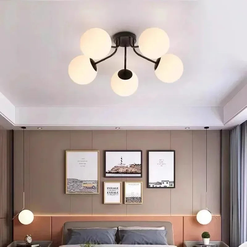 Lustre Scandinave — Verre