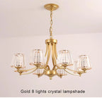 Lustre Salon Moderne — Plafonnier LED Cristal