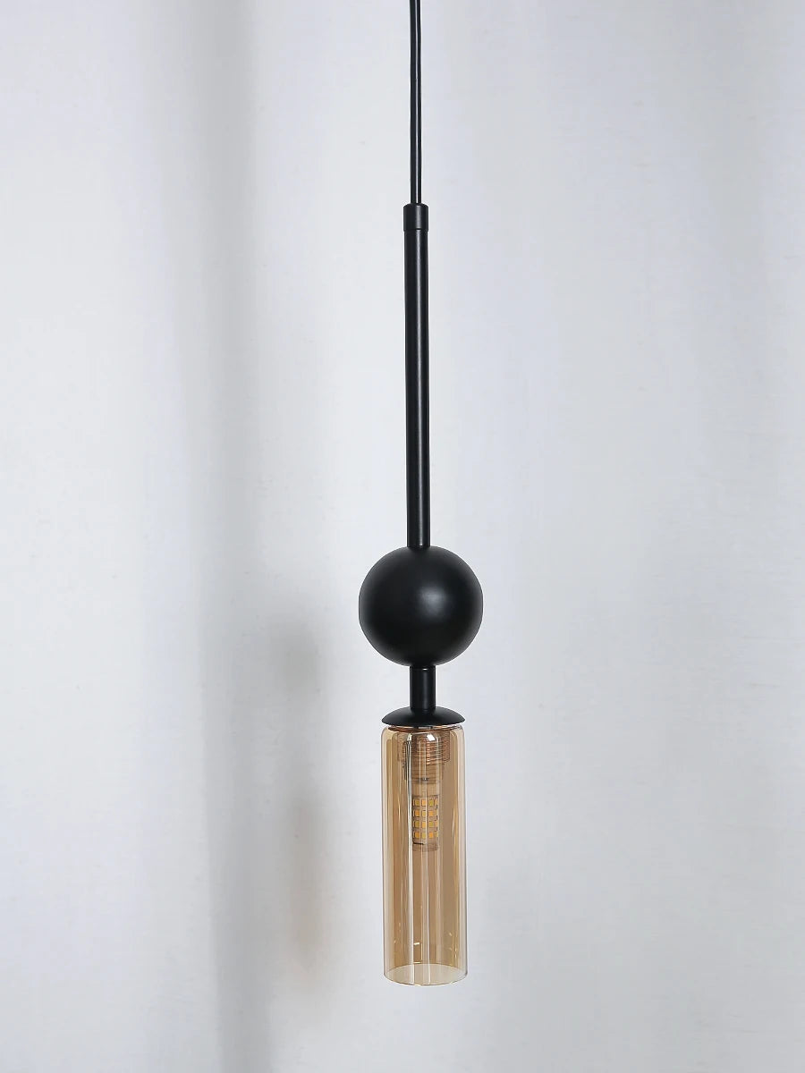 Lustre Luxe Nordique Art — Fer Or et Noir LED — Restaurant et Chambre