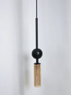 Lustre Luxe Nordique Art — Fer Or et Noir LED — Restaurant et Chambre