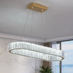 Lustre Verre — Plafonnier LED Cristal
