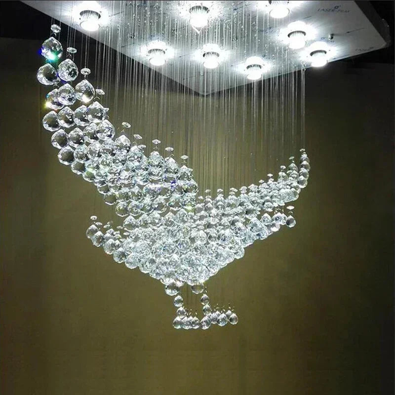Suspension Luminaire Salon — Cristal