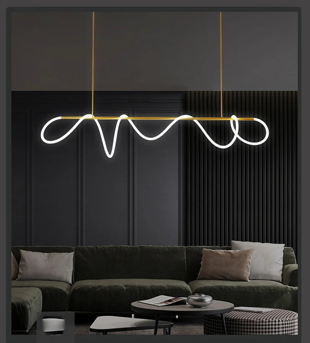 Lustre Cuisine Industriel — Nordique
