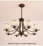 Lustre Salon Moderne — Plafonnier LED Cristal