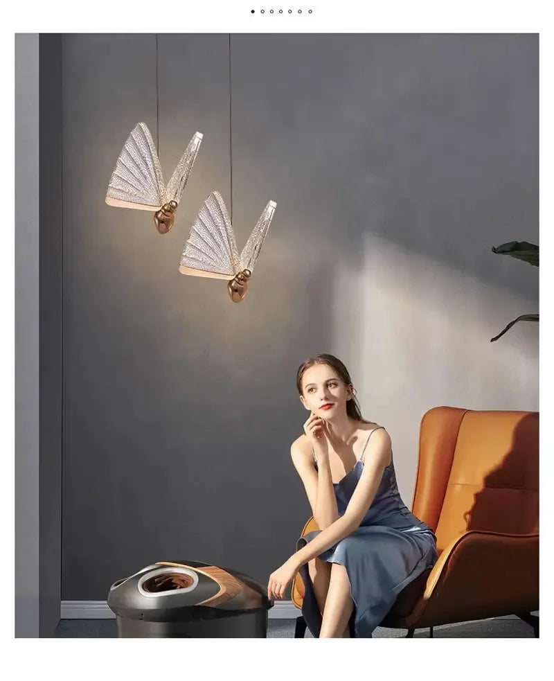 Suspension Luminaire Nordique — Cristal