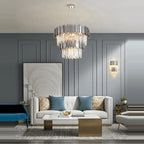 Lustre en Cristal Pas Cher — Métal