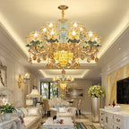Lustre Salon Industriel — Cristal