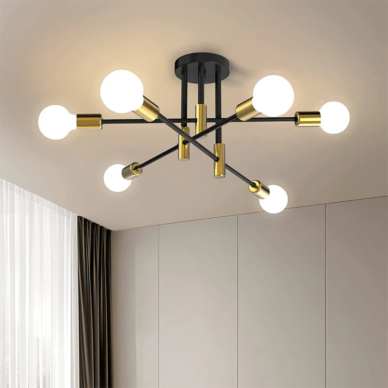 Lustre Salon Industriel
