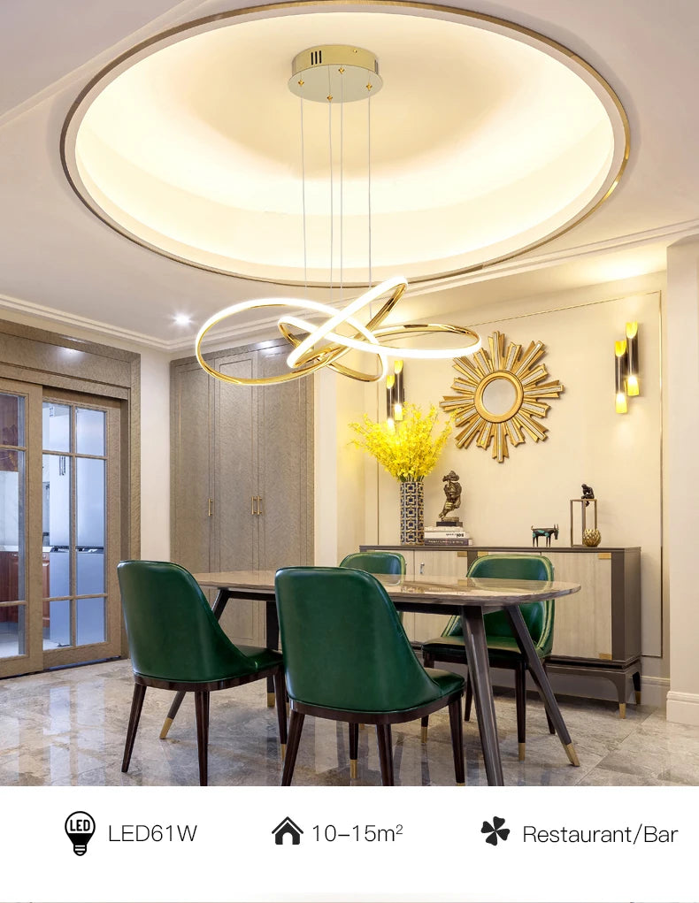 Lustre Pour Salle A Manger — Plafonnier Nordique Design