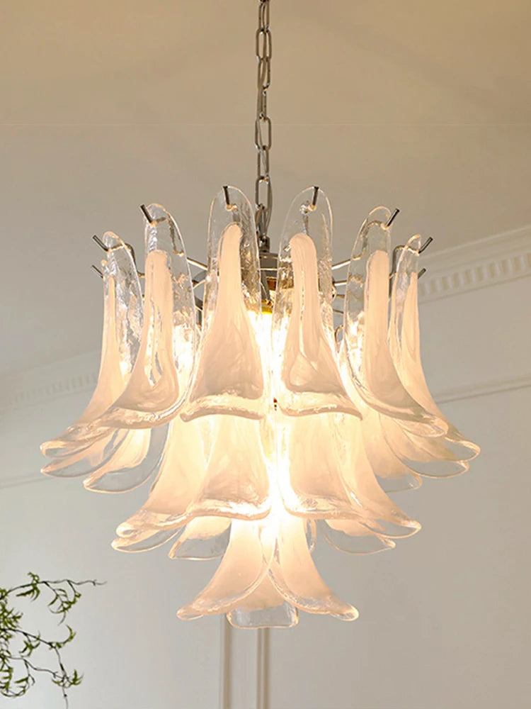 Lustre Salon Moderne — Verre
