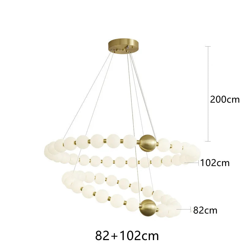 Suspension Luminaire Nordique — Métal