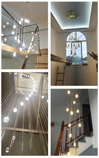 Lustre Salon Moderne — Cristal