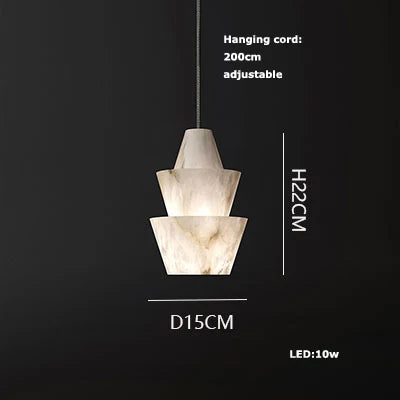 Lustre LED Design — Marbre