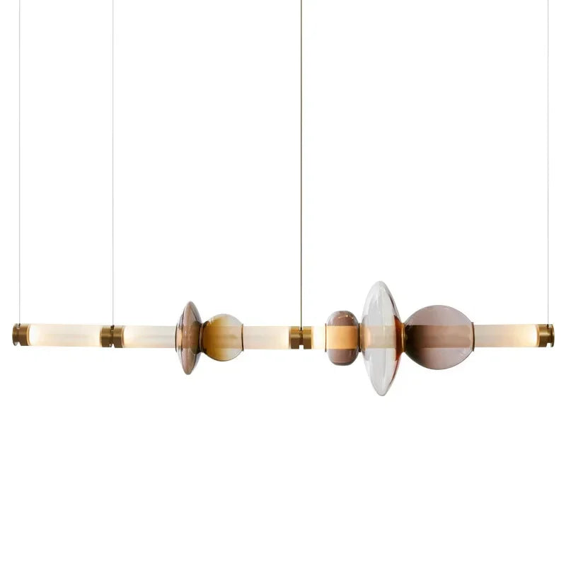 Lustre pour Salon Moderne — Verre
