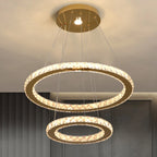 Lustre À Pampilles — Plafonnier LED Cristal