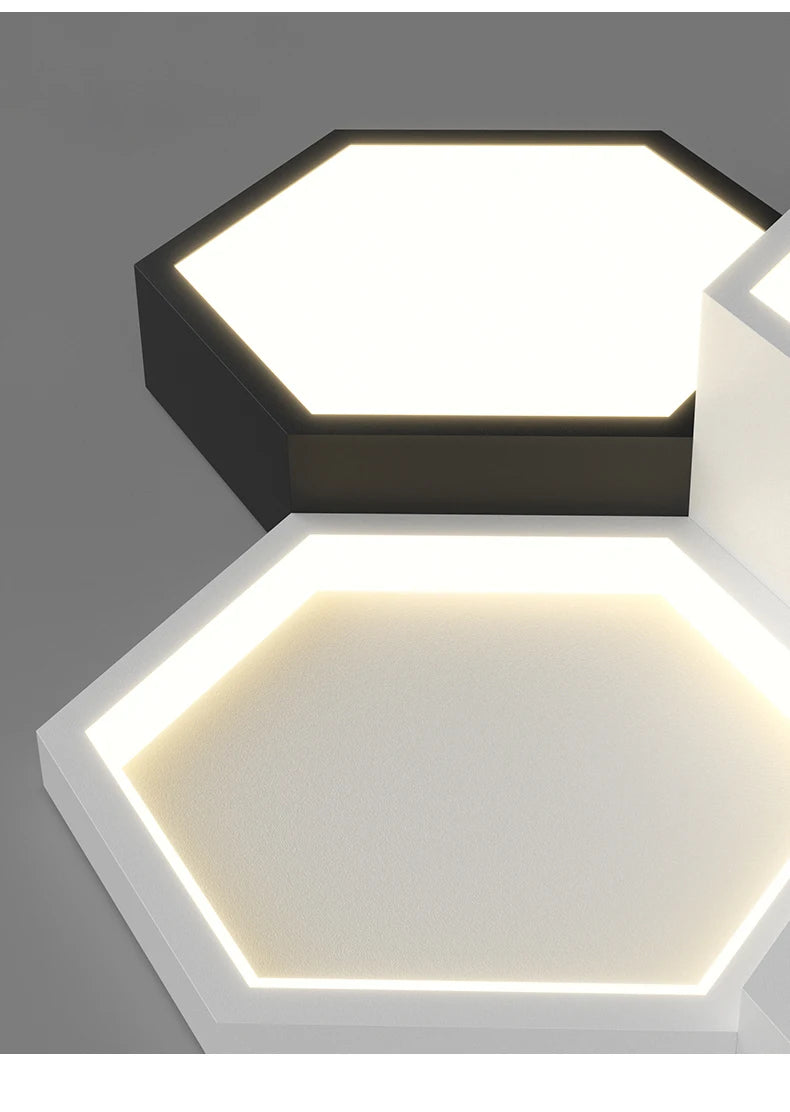 Lustre Luxe Salon — LED