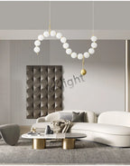 Lustre Art Déco — Cuivre