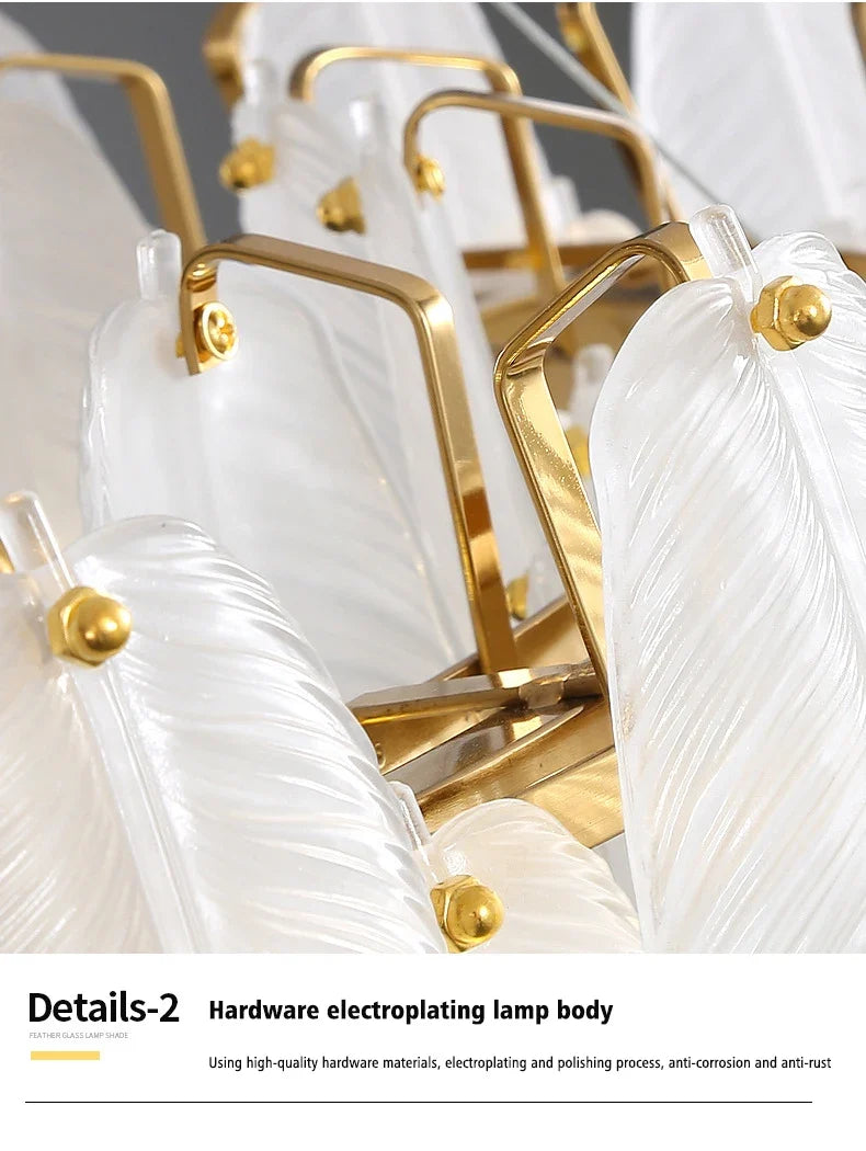 Lustre Chambre Bébé — Verre — Plafonnier D50cm