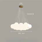 Lustre Blanc Moderne — Salon