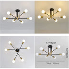 Lustre Salon Industriel